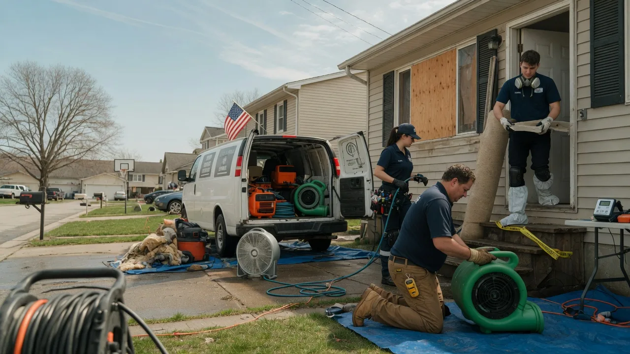 Water Damage Restoration in Ligonier, IN near me